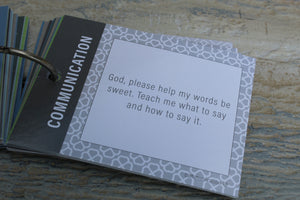 Prayer Cards for God's Little Warriors in Training (Younger Kids)