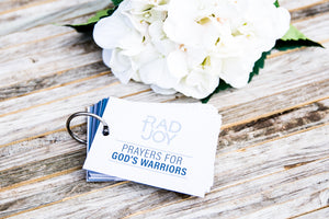 Prayer Cards for God's Warriors (Adults)